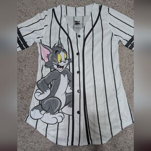 Tom and Jerry Baseball Jersey